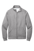 Port & Co™ Core Fleece Cadet Full-Zip Sweatshirt