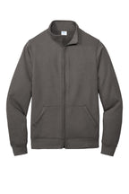 Port & Co™ Core Fleece Cadet Full-Zip Sweatshirt