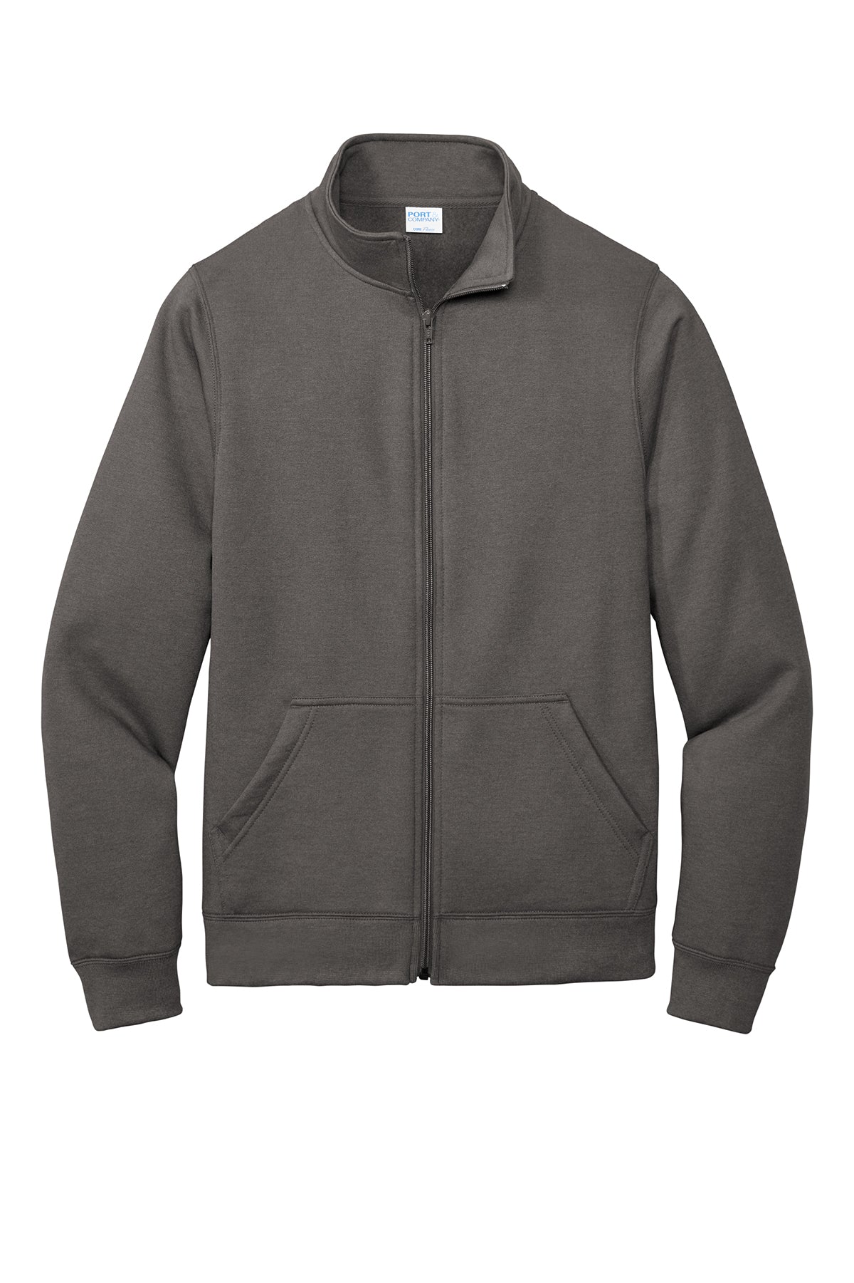 Port & Co™ Core Fleece Cadet Full-Zip Sweatshirt