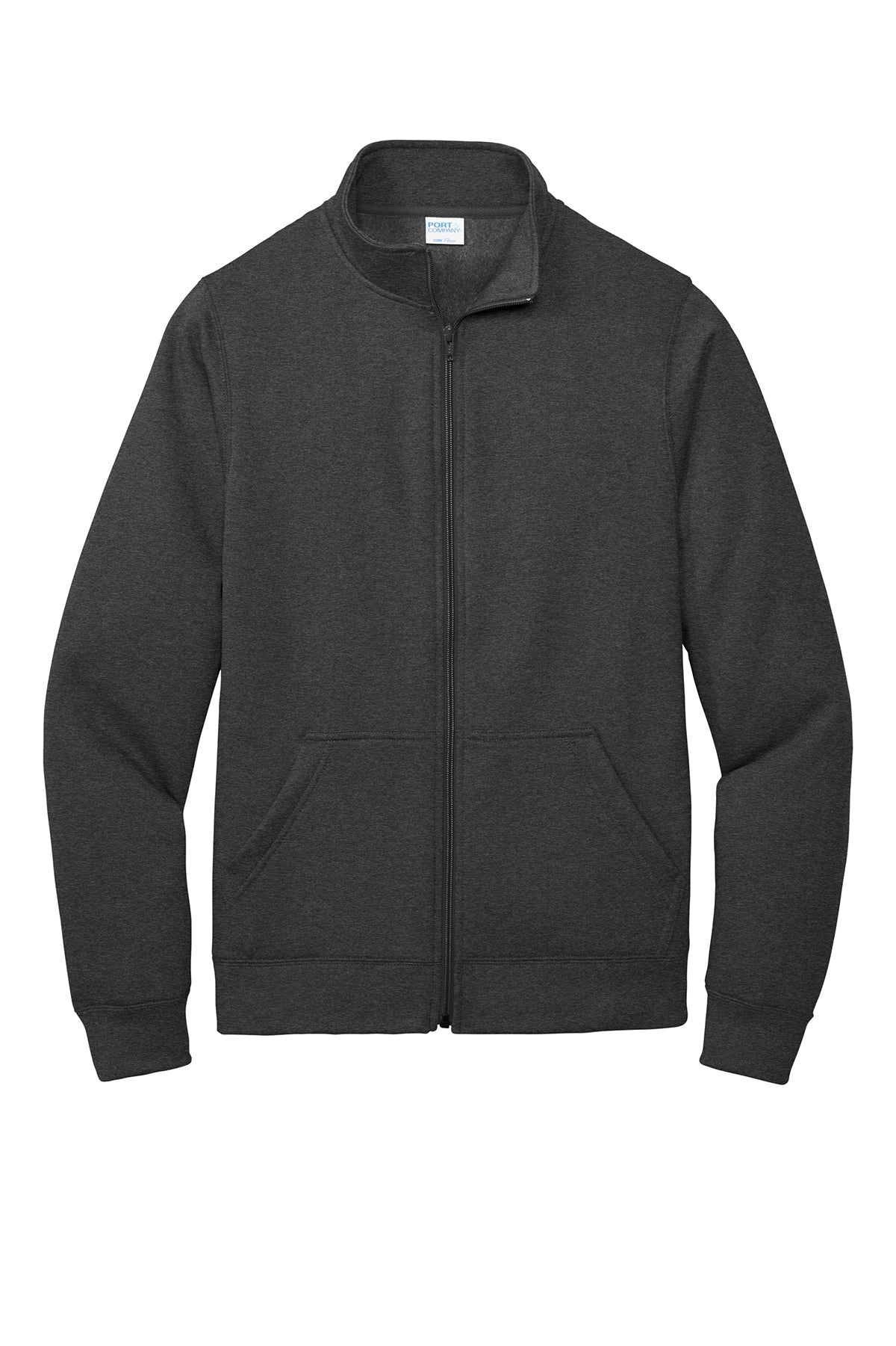 Port & Co™ Core Fleece Cadet Full-Zip Sweatshirt