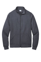 Port & Co™ Core Fleece Cadet Full-Zip Sweatshirt