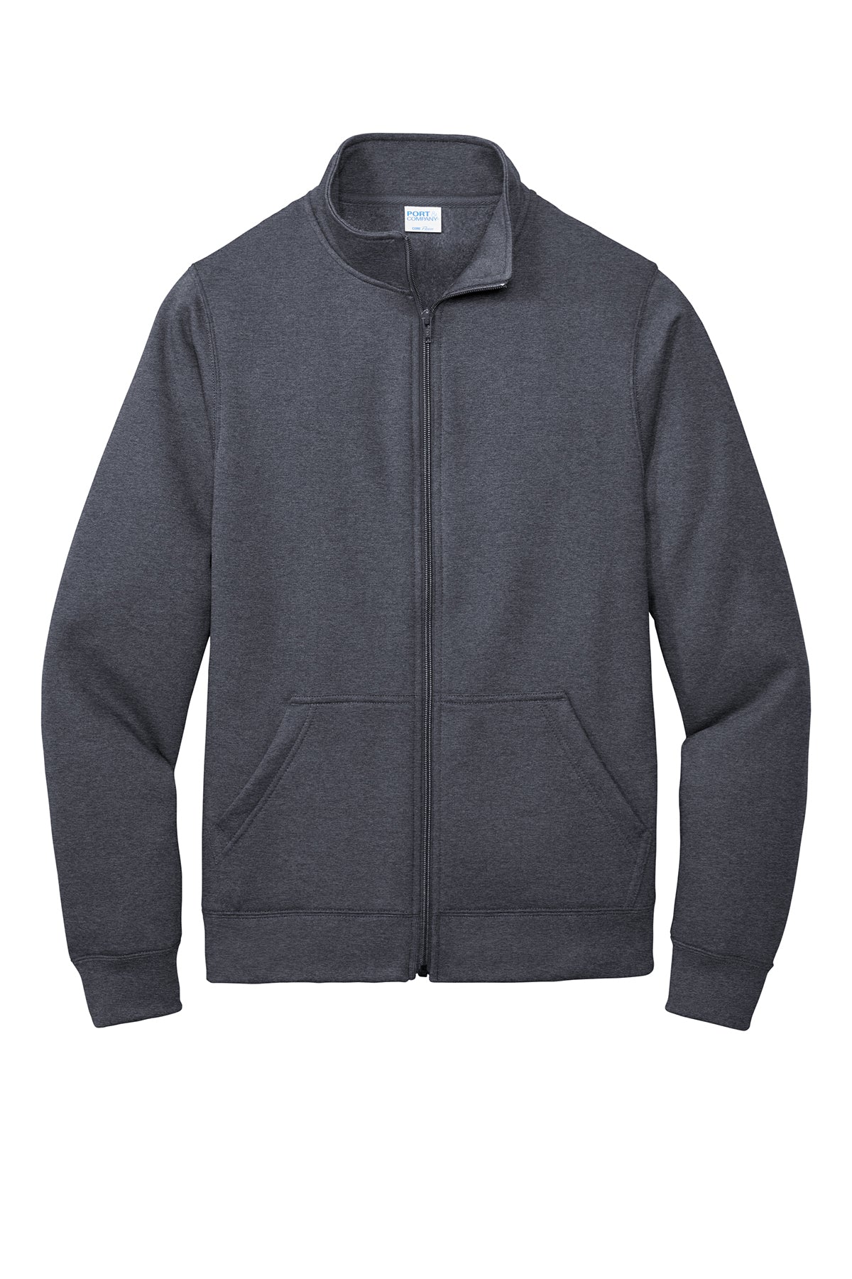 Port & Co™ Core Fleece Cadet Full-Zip Sweatshirt