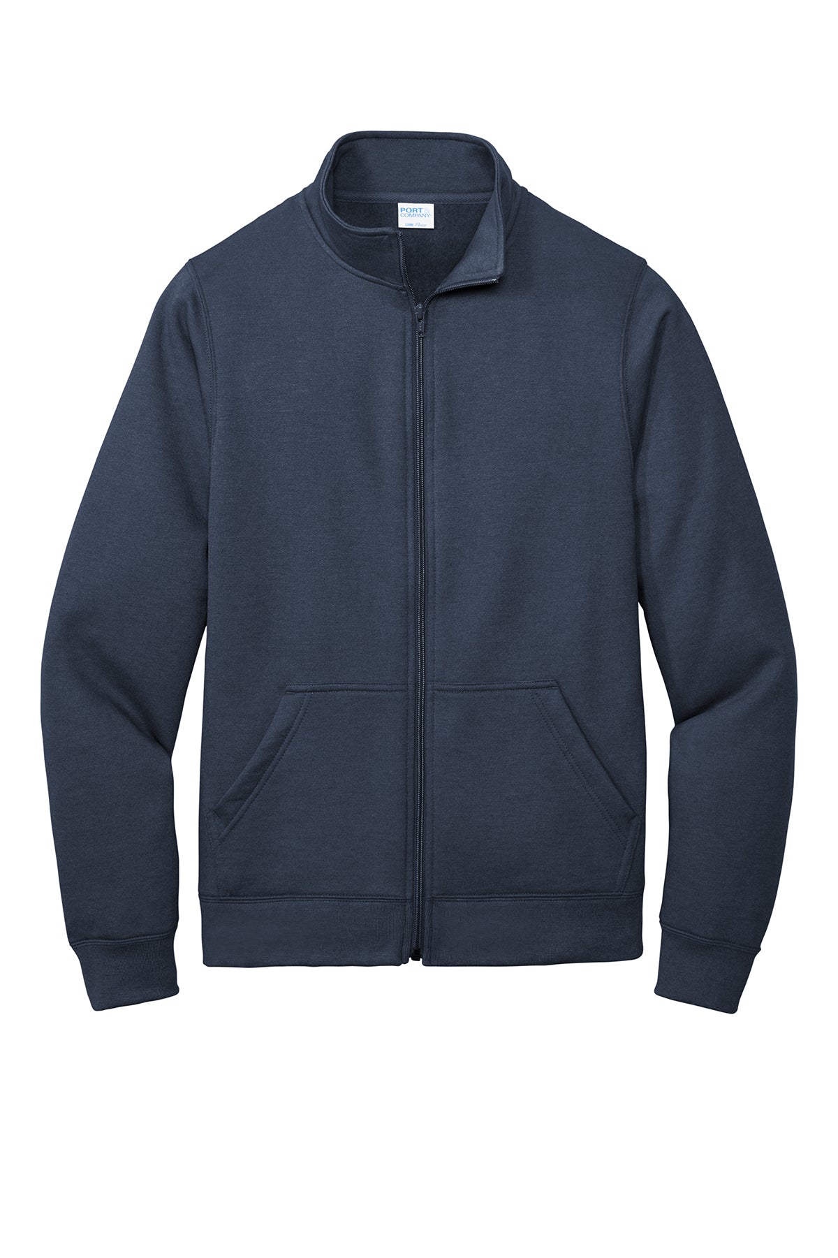 Port & Co™ Core Fleece Cadet Full-Zip Sweatshirt