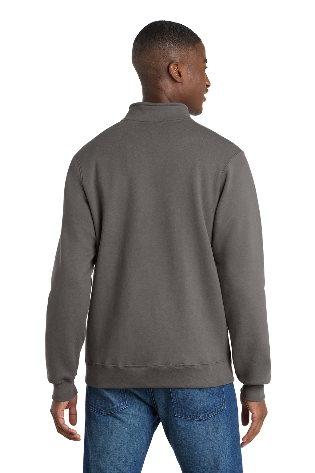 Port & Co™ Core Fleece Cadet Full-Zip Sweatshirt