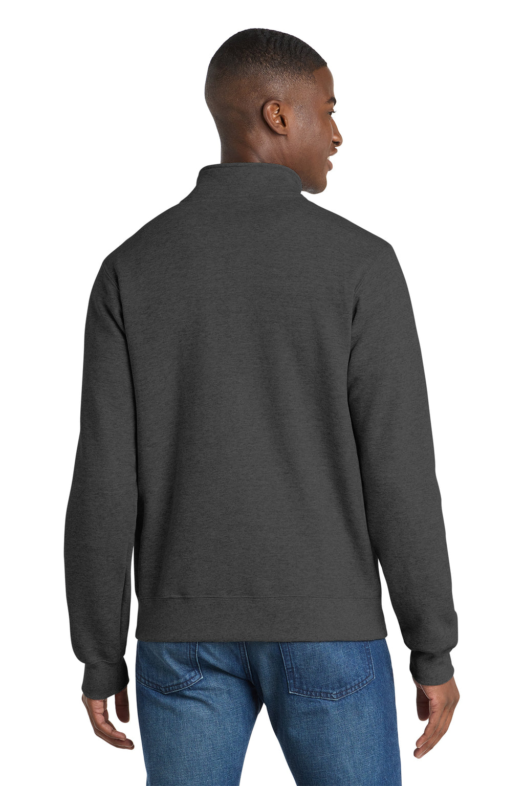 Port & Co™ Core Fleece Cadet Full-Zip Sweatshirt