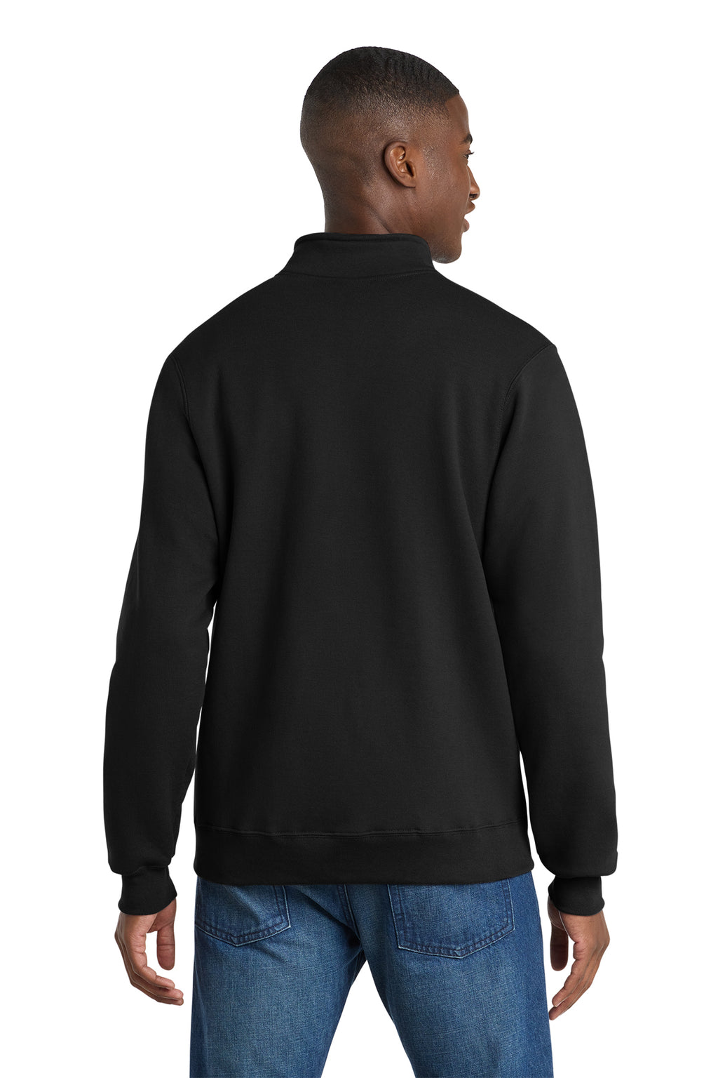 Port & Co™ Core Fleece Cadet Full-Zip Sweatshirt