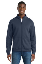Port & Co™ Core Fleece Cadet Full-Zip Sweatshirt