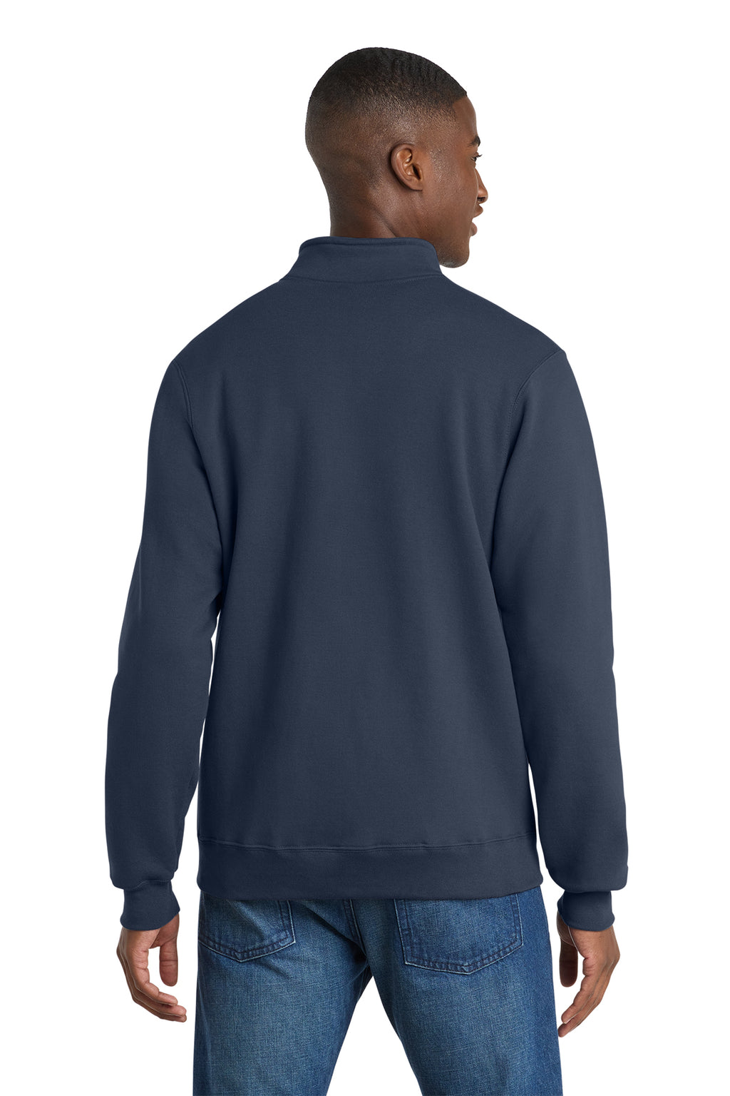 Port & Co™ Core Fleece Cadet Full-Zip Sweatshirt
