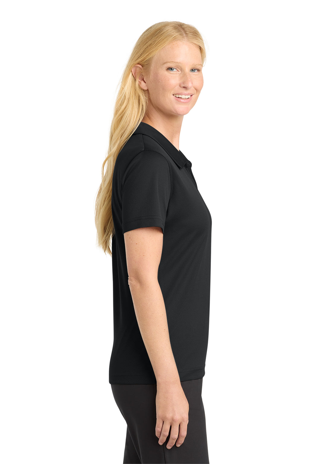 Sport-Tek® Women's Dri-Mesh® V-Neck Polo