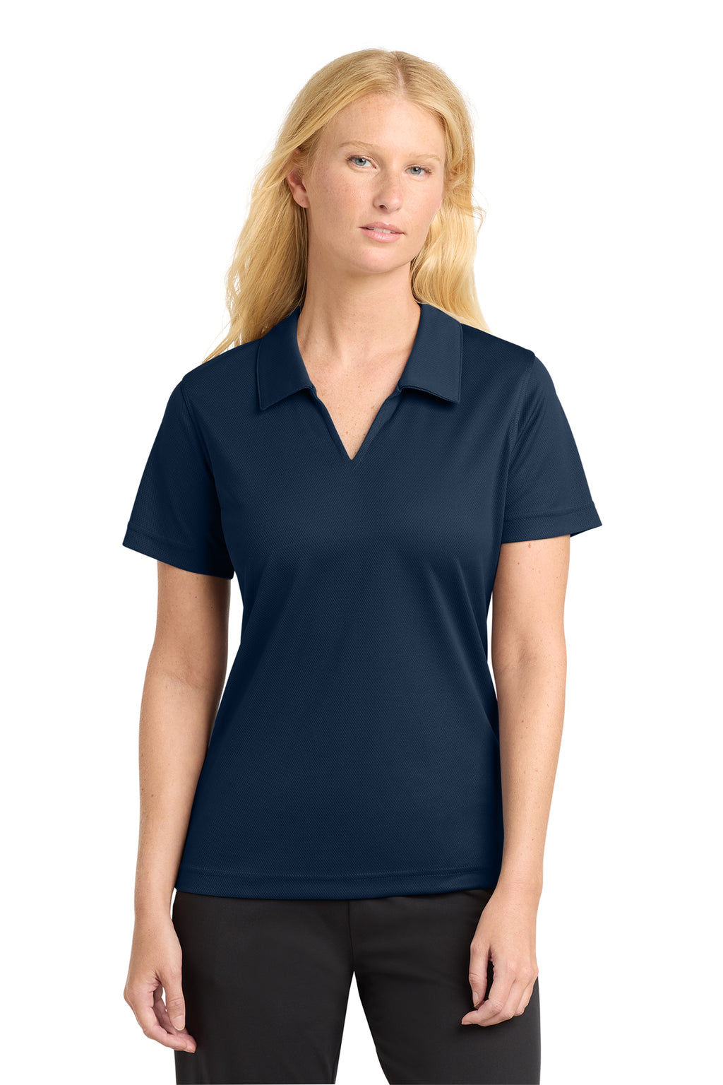 Sport-Tek® Women's Dri-Mesh® V-Neck Polo