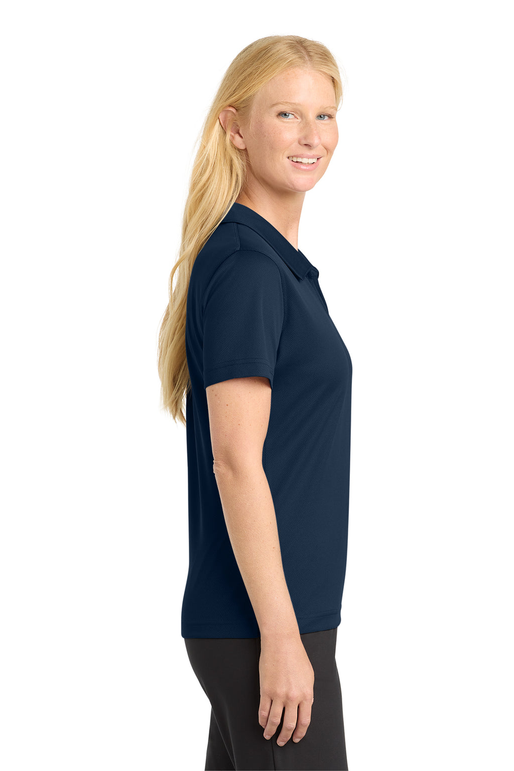 Sport-Tek® Women's Dri-Mesh® V-Neck Polo