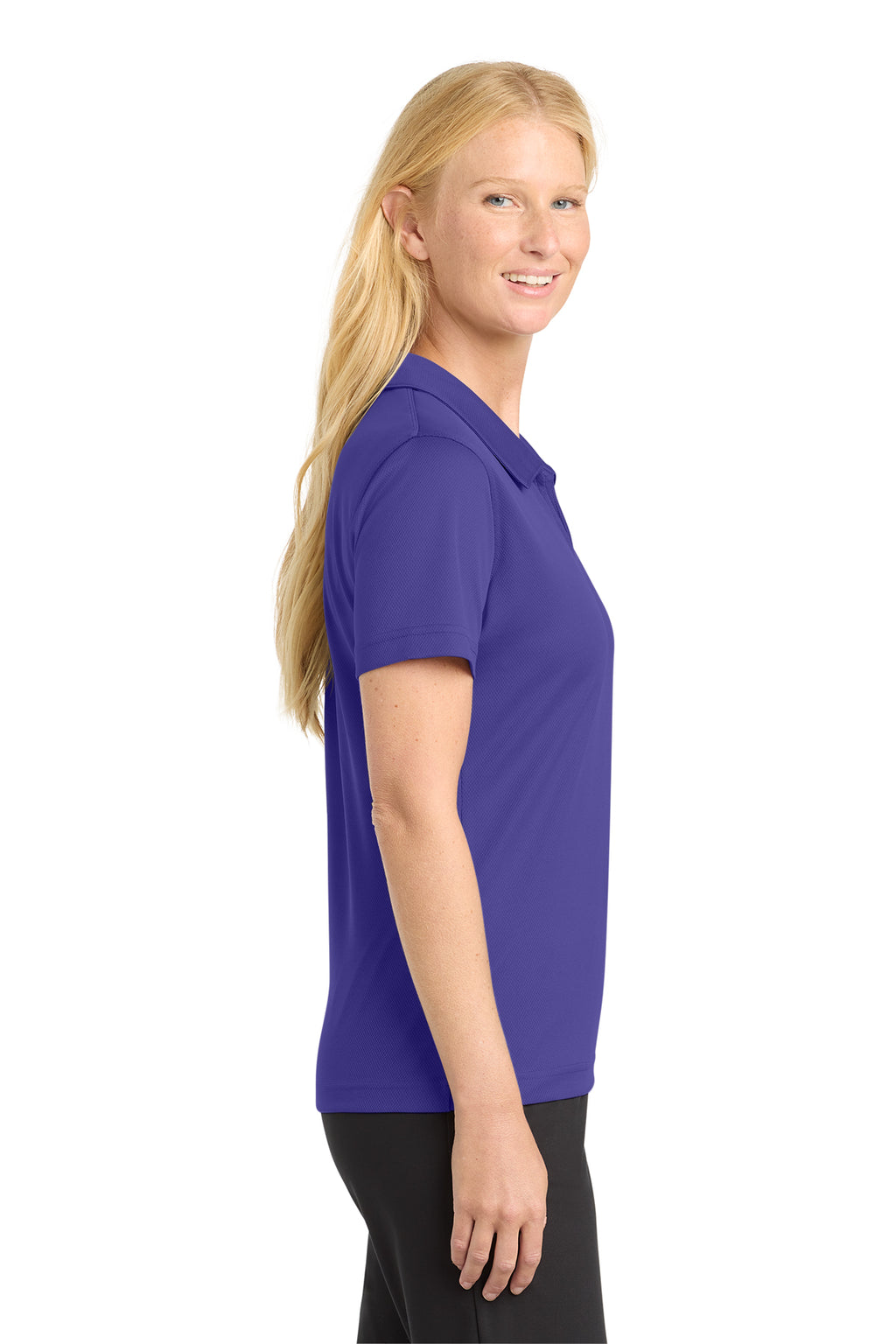 Sport-Tek® Women's Dri-Mesh® V-Neck Polo