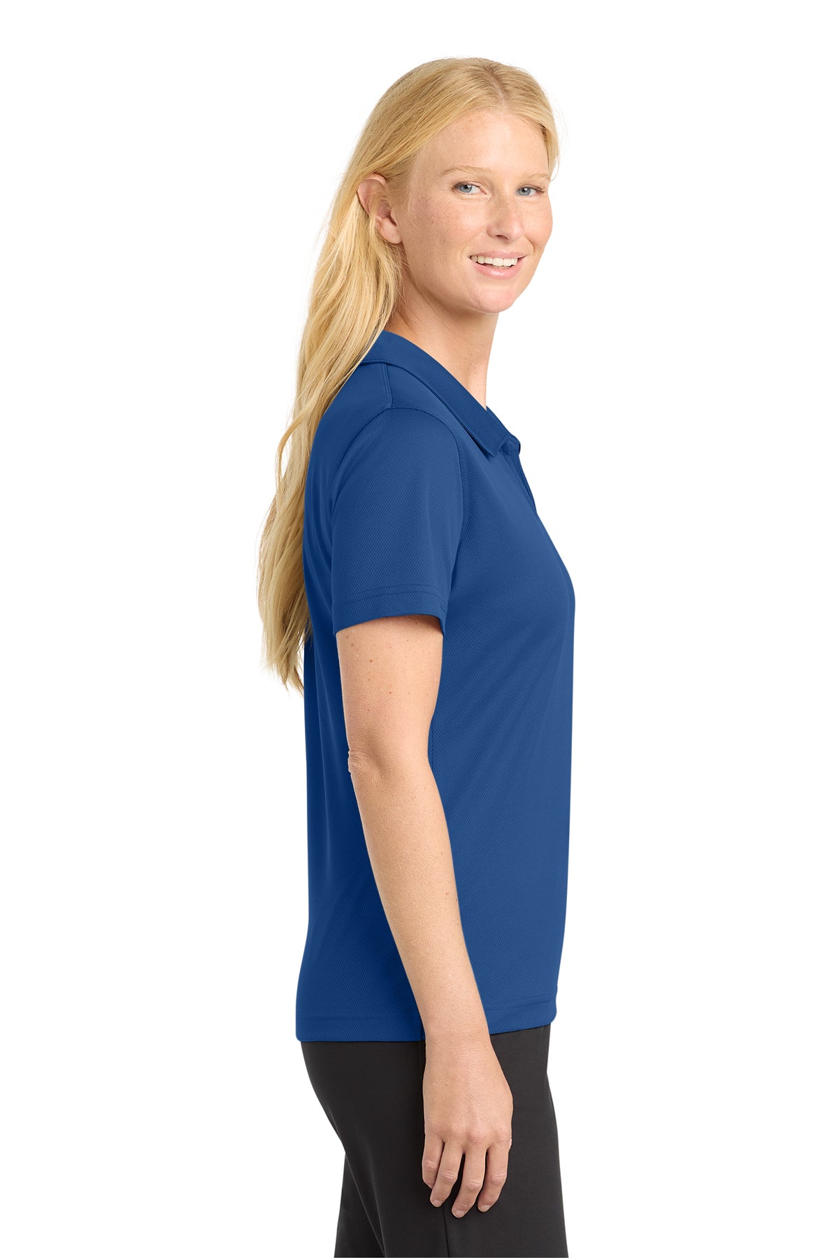 Sport-Tek® Women's Dri-Mesh® V-Neck Polo