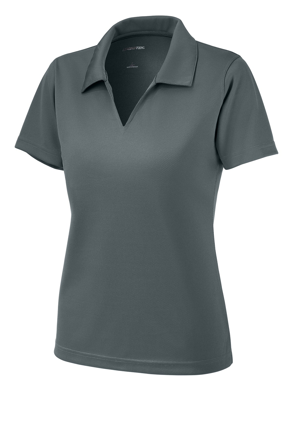 Sport-Tek® Women's Dri-Mesh® V-Neck Polo