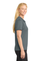 Sport-Tek® Women's Dri-Mesh® V-Neck Polo