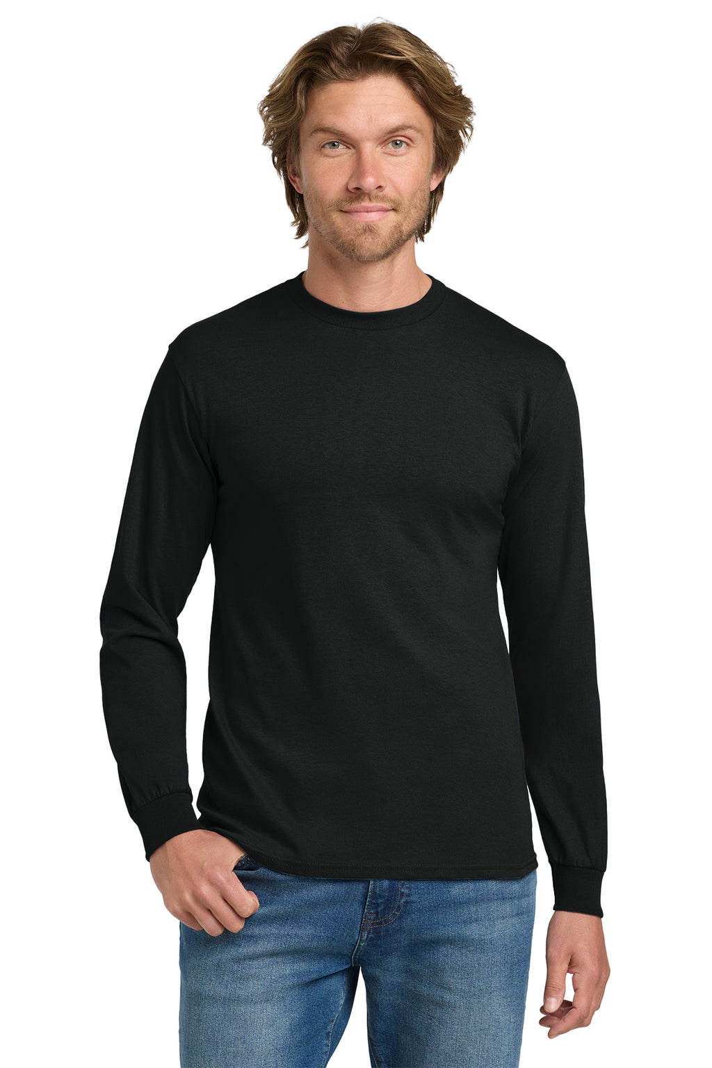 Gildan® Heavy Cotton™ 100% Cotton Long Sleeve T-Shirt