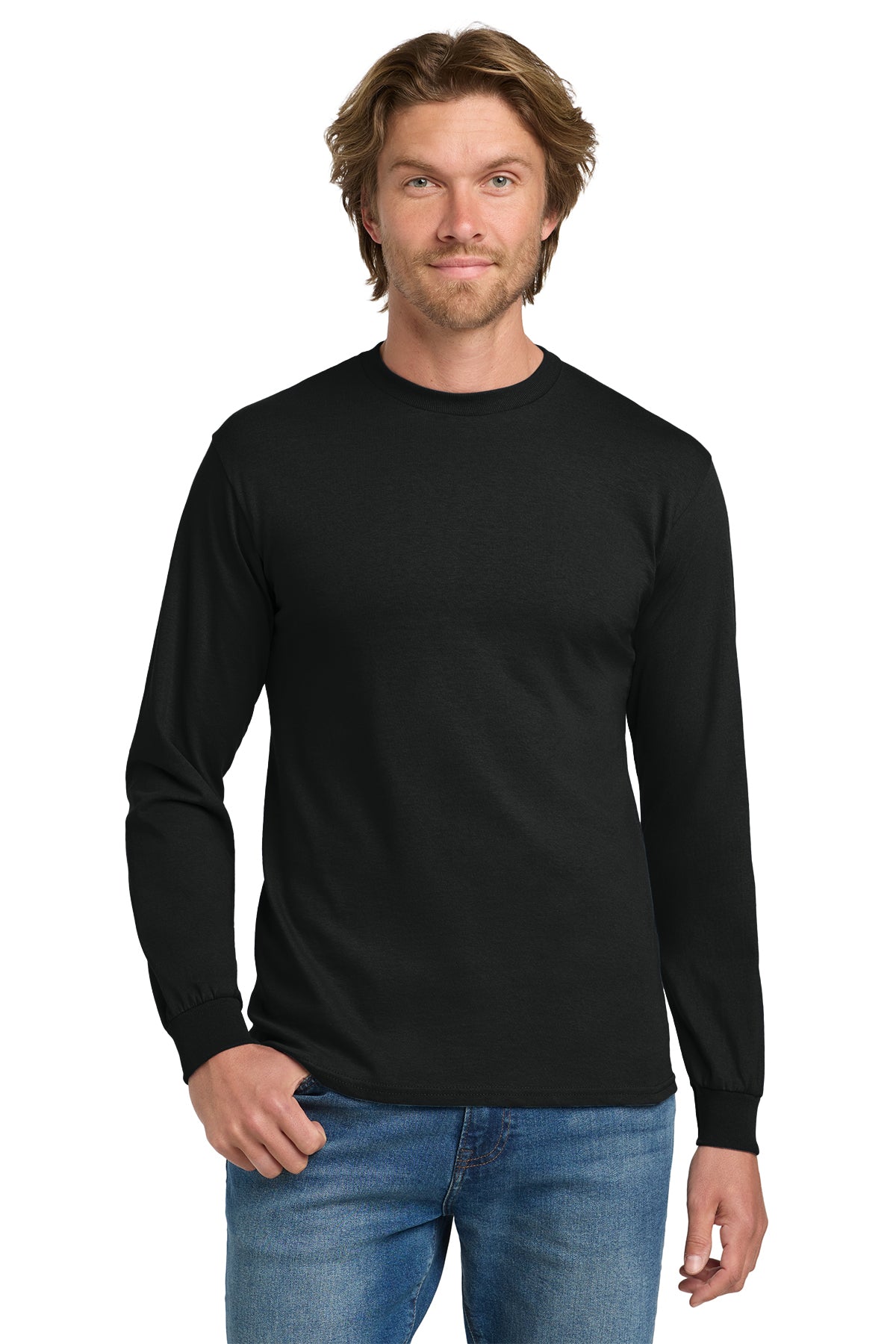 Gildan® Heavy Cotton™ 100% Cotton Long Sleeve T-Shirt