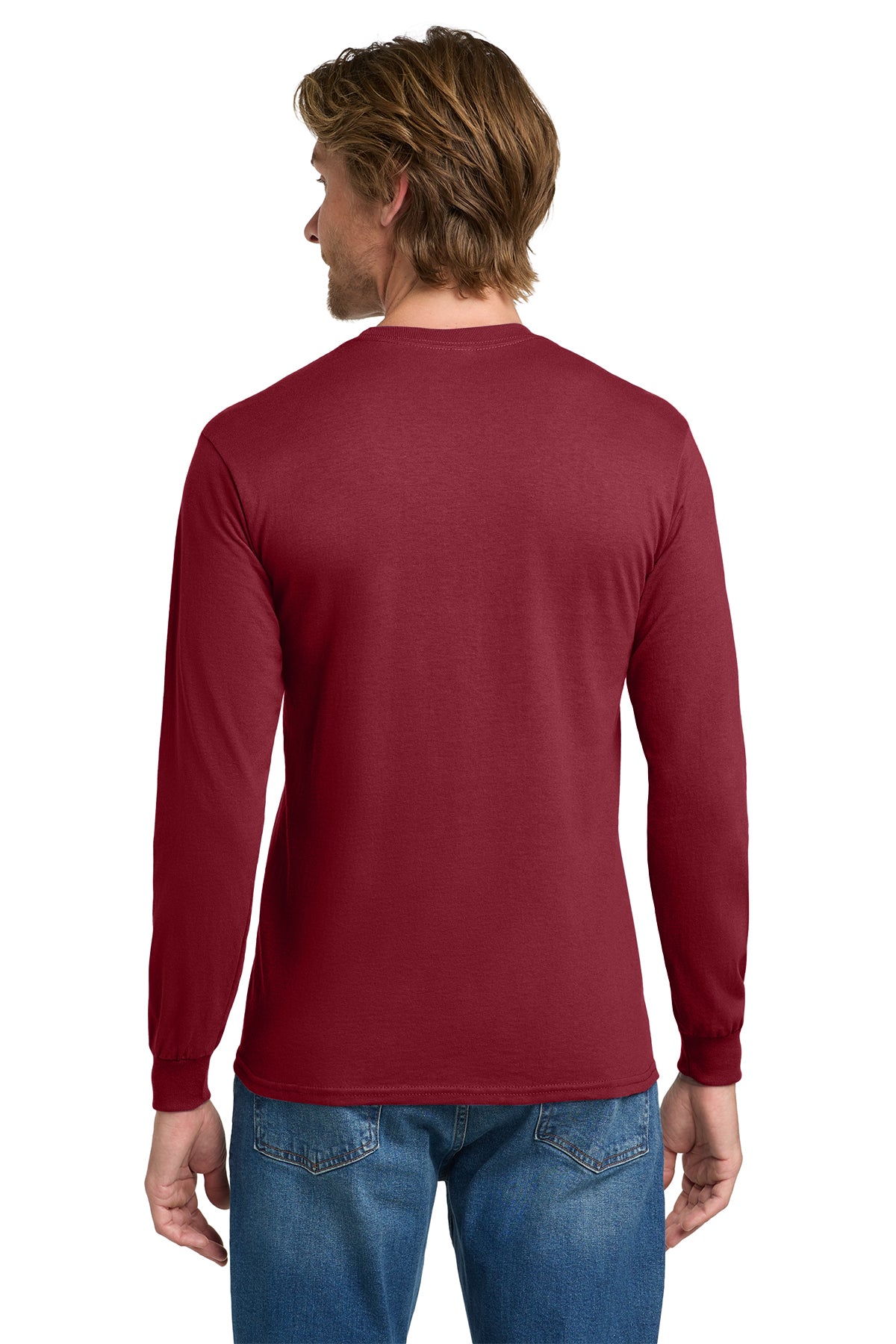 Gildan® Heavy Cotton™ 100% Cotton Long Sleeve T-Shirt