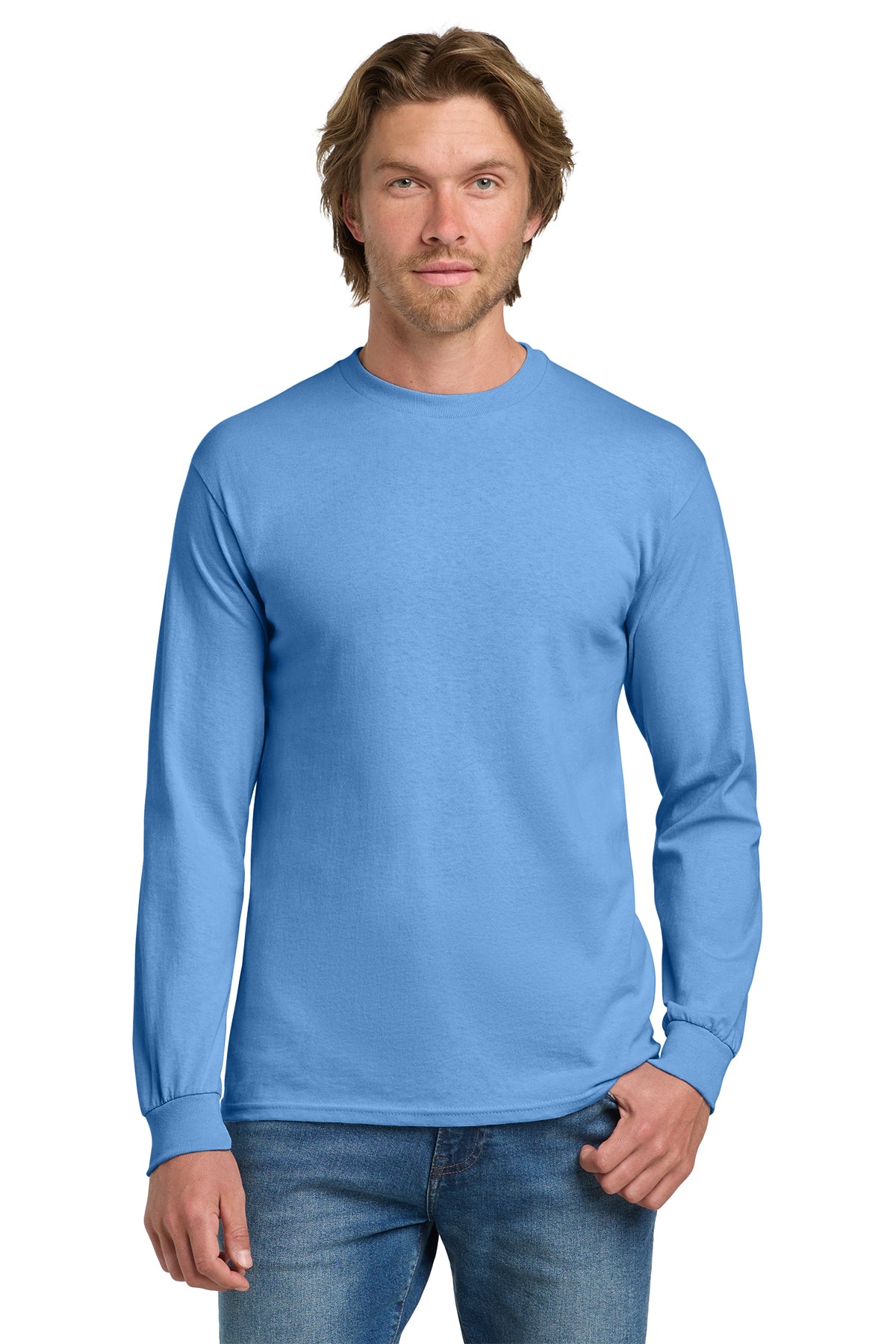 Gildan® Heavy Cotton™ 100% Cotton Long Sleeve T-Shirt