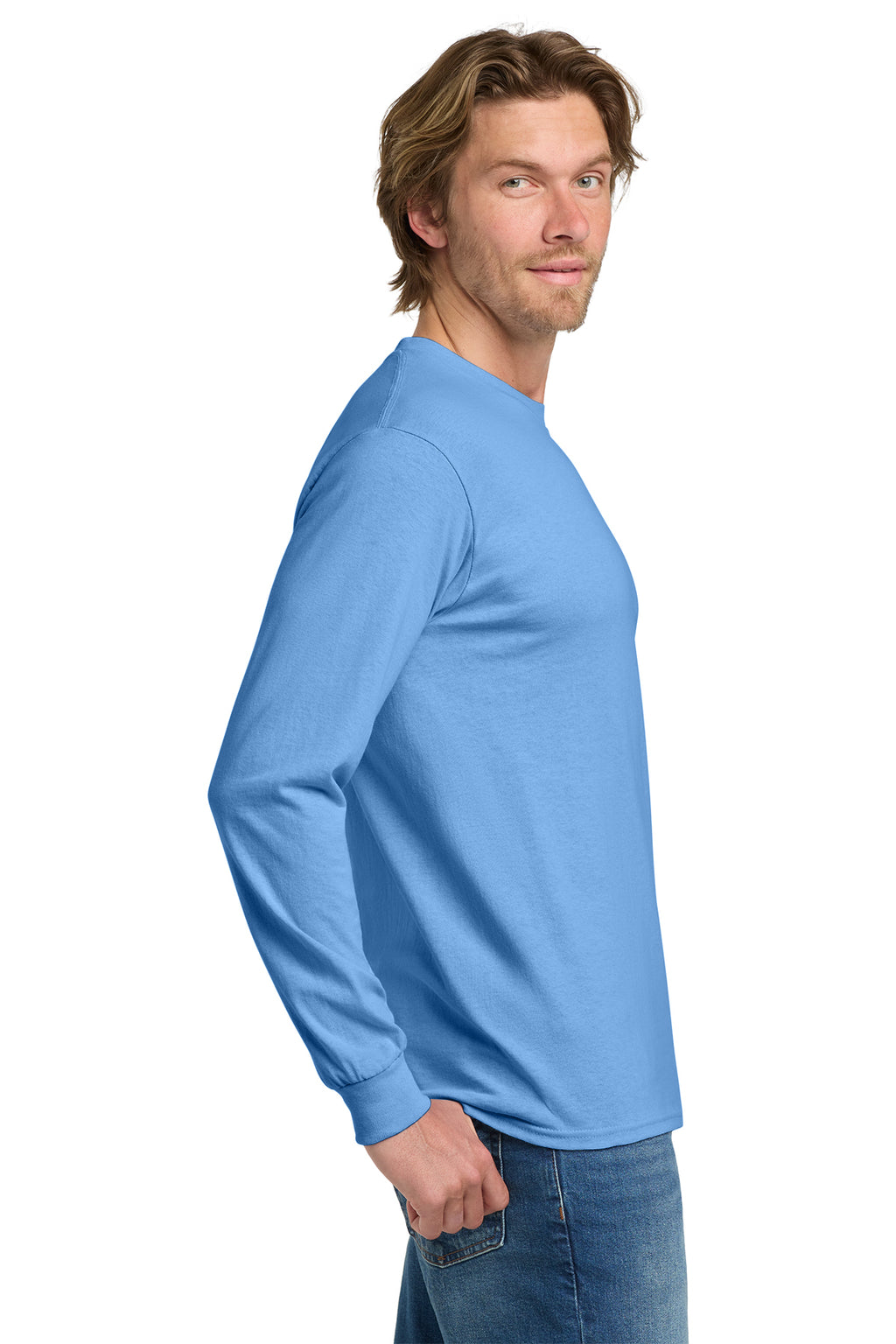 Gildan® Heavy Cotton™ 100% Cotton Long Sleeve T-Shirt