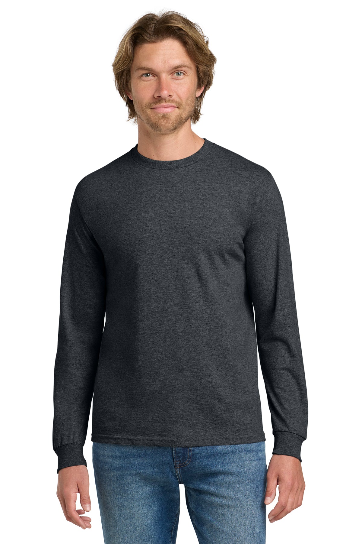 Gildan® Heavy Cotton™ 100% Cotton Long Sleeve T-Shirt