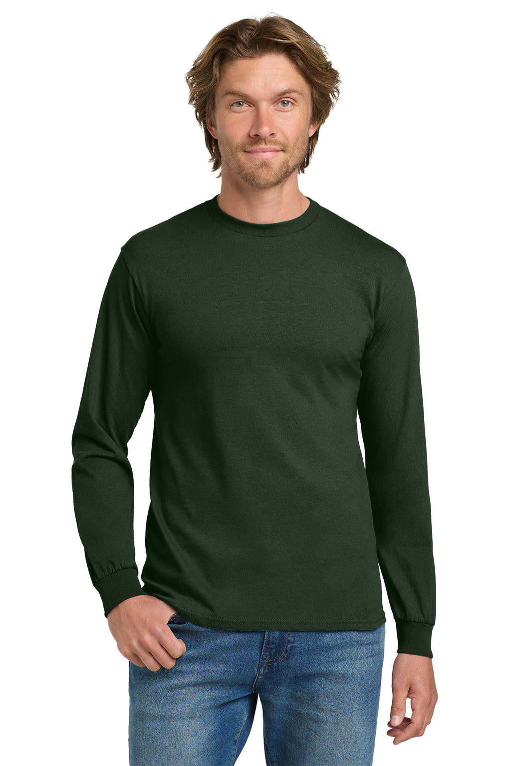 Gildan® Heavy Cotton™ 100% Cotton Long Sleeve T-Shirt