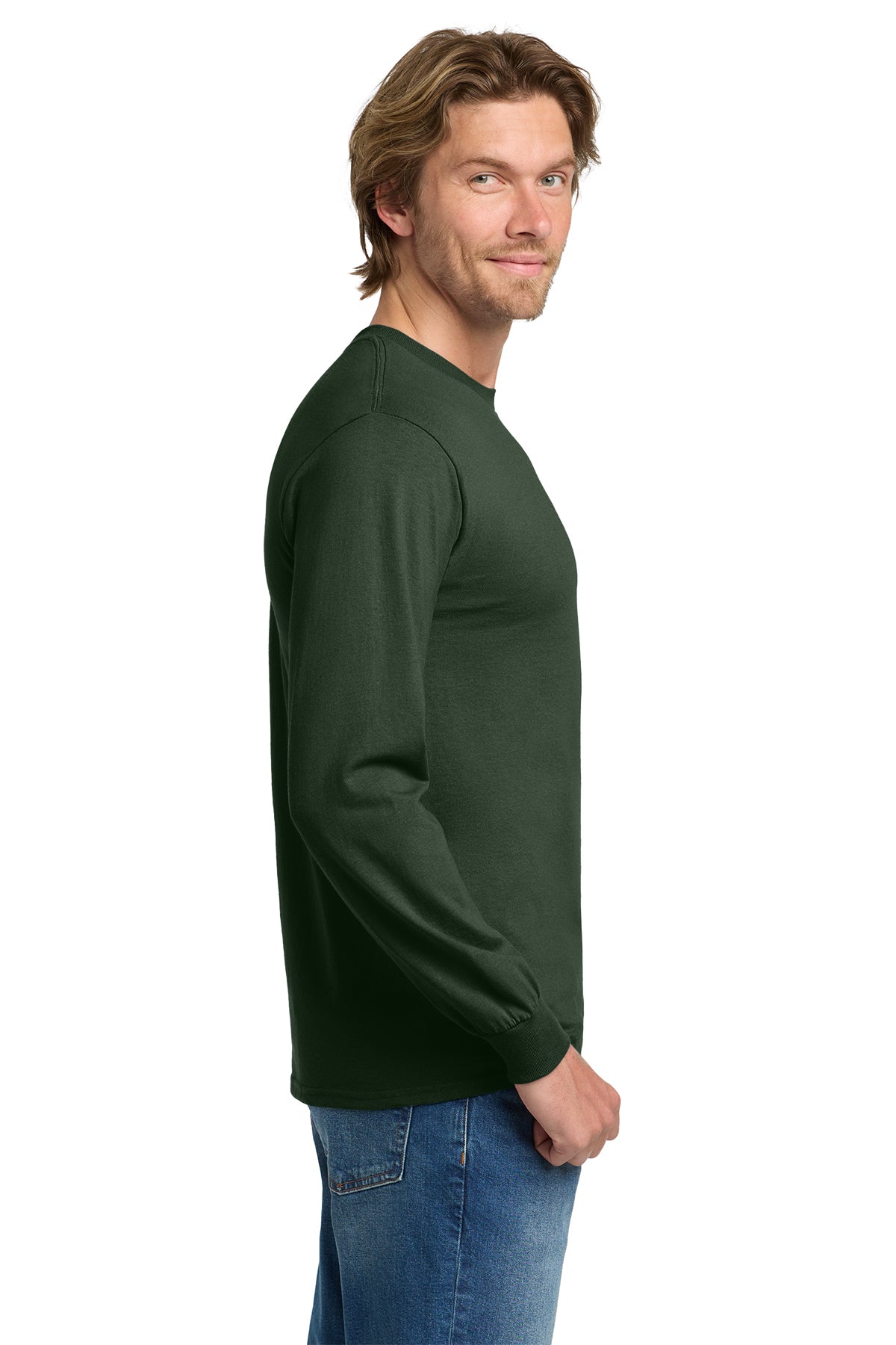 Gildan® Heavy Cotton™ 100% Cotton Long Sleeve T-Shirt