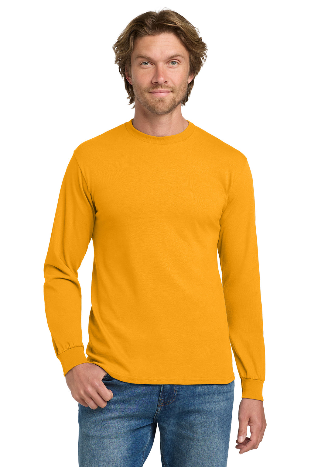 Gildan® Heavy Cotton™ 100% Cotton Long Sleeve T-Shirt