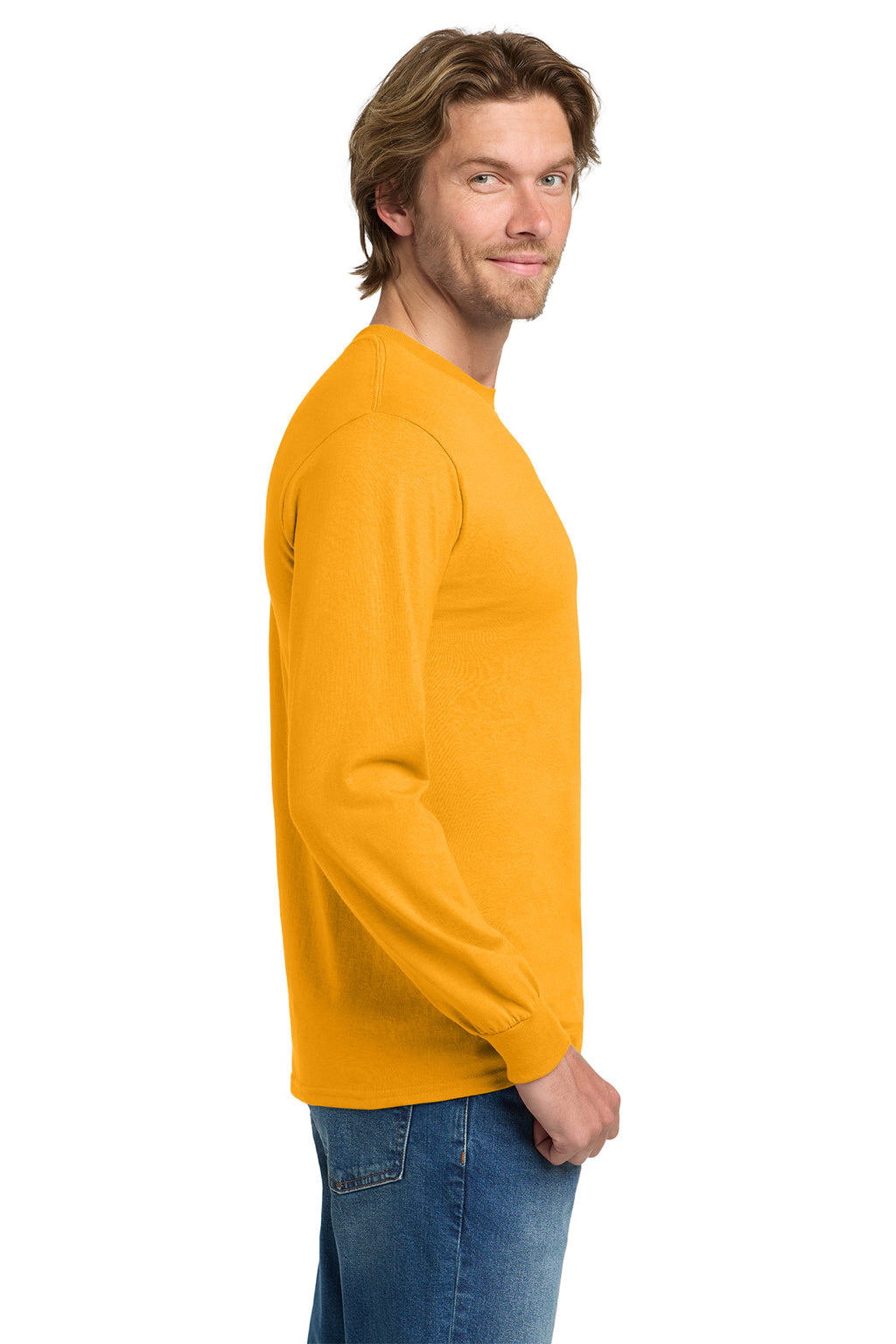 Gildan® Heavy Cotton™ 100% Cotton Long Sleeve T-Shirt