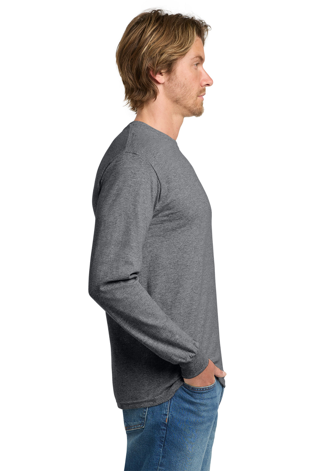 Gildan® Heavy Cotton™ 100% Cotton Long Sleeve T-Shirt