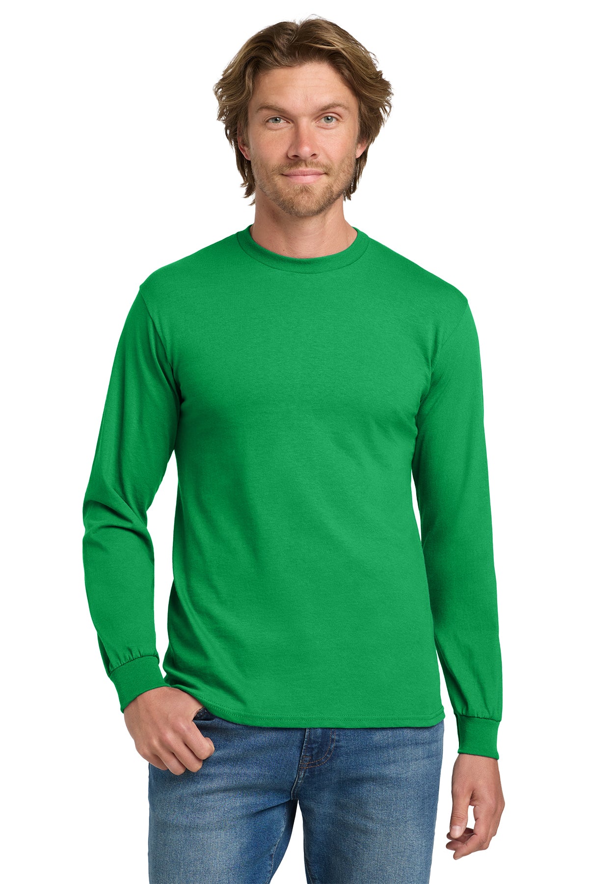 Gildan® Heavy Cotton™ 100% Cotton Long Sleeve T-Shirt