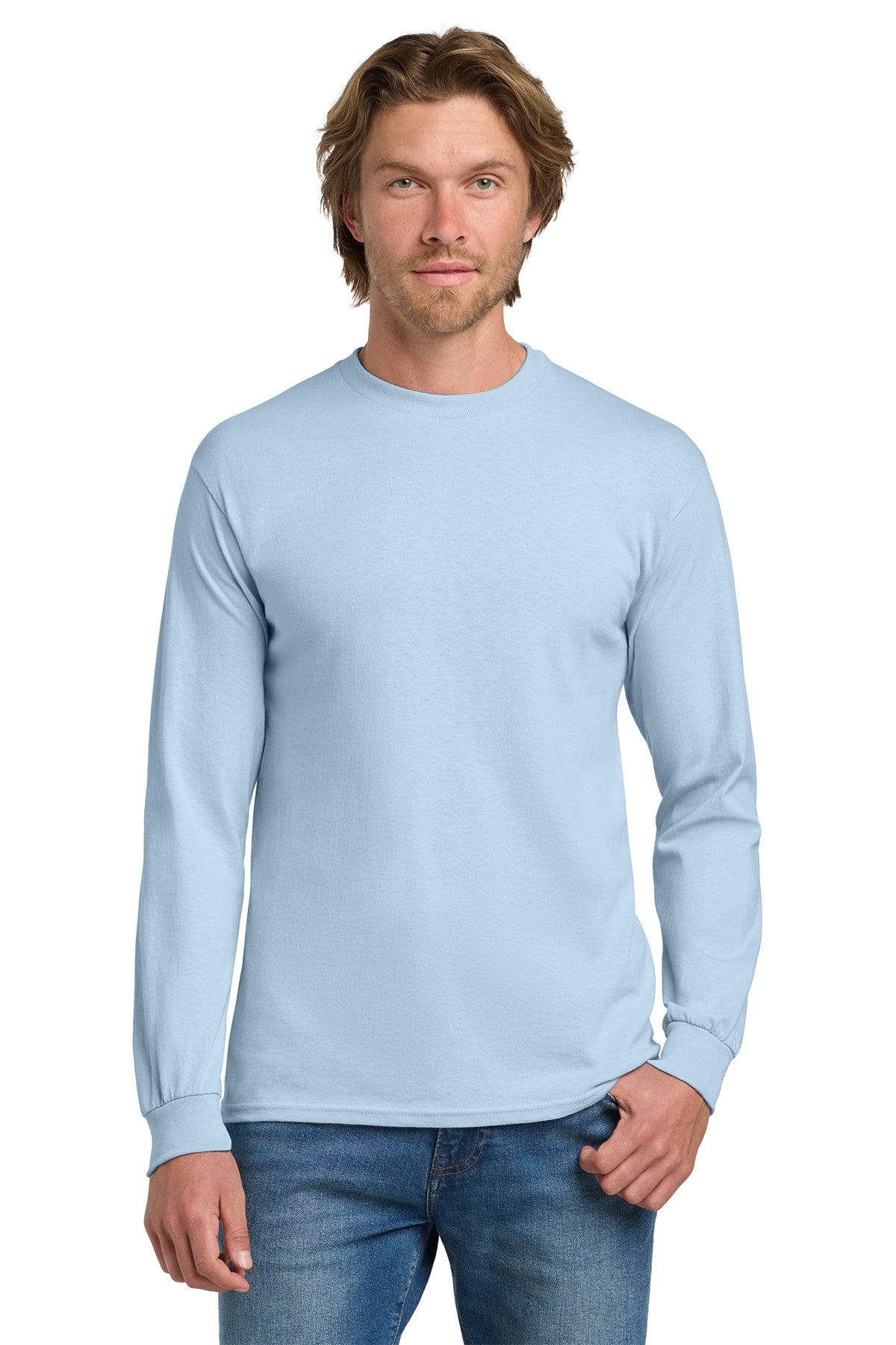 Gildan® Heavy Cotton™ 100% Cotton Long Sleeve T-Shirt