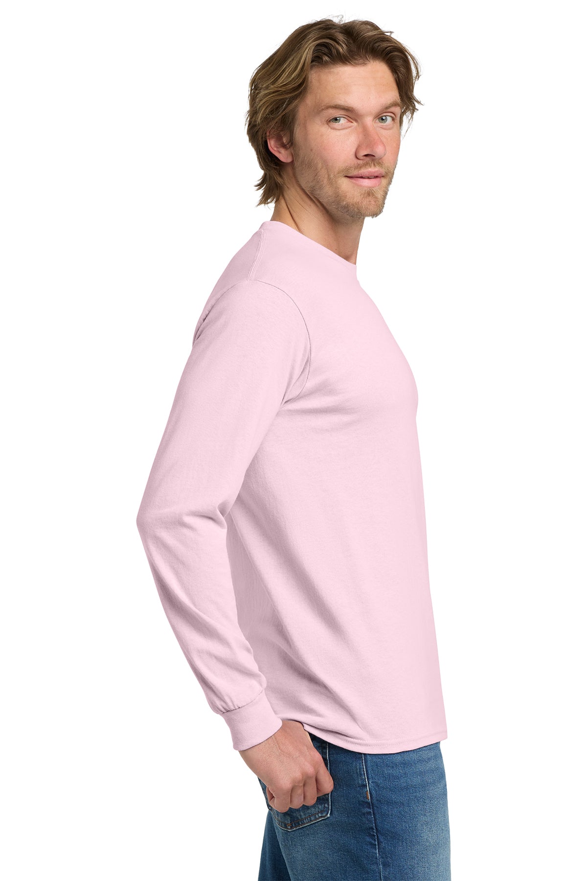 Gildan® Heavy Cotton™ 100% Cotton Long Sleeve T-Shirt