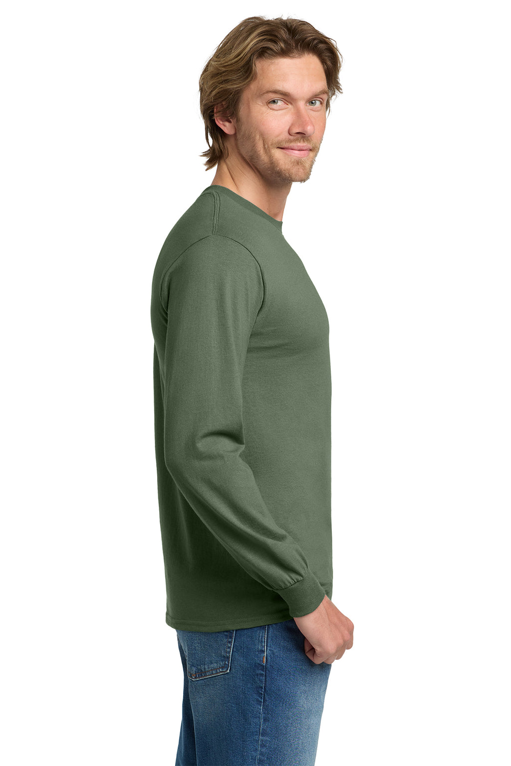 Gildan® Heavy Cotton™ 100% Cotton Long Sleeve T-Shirt