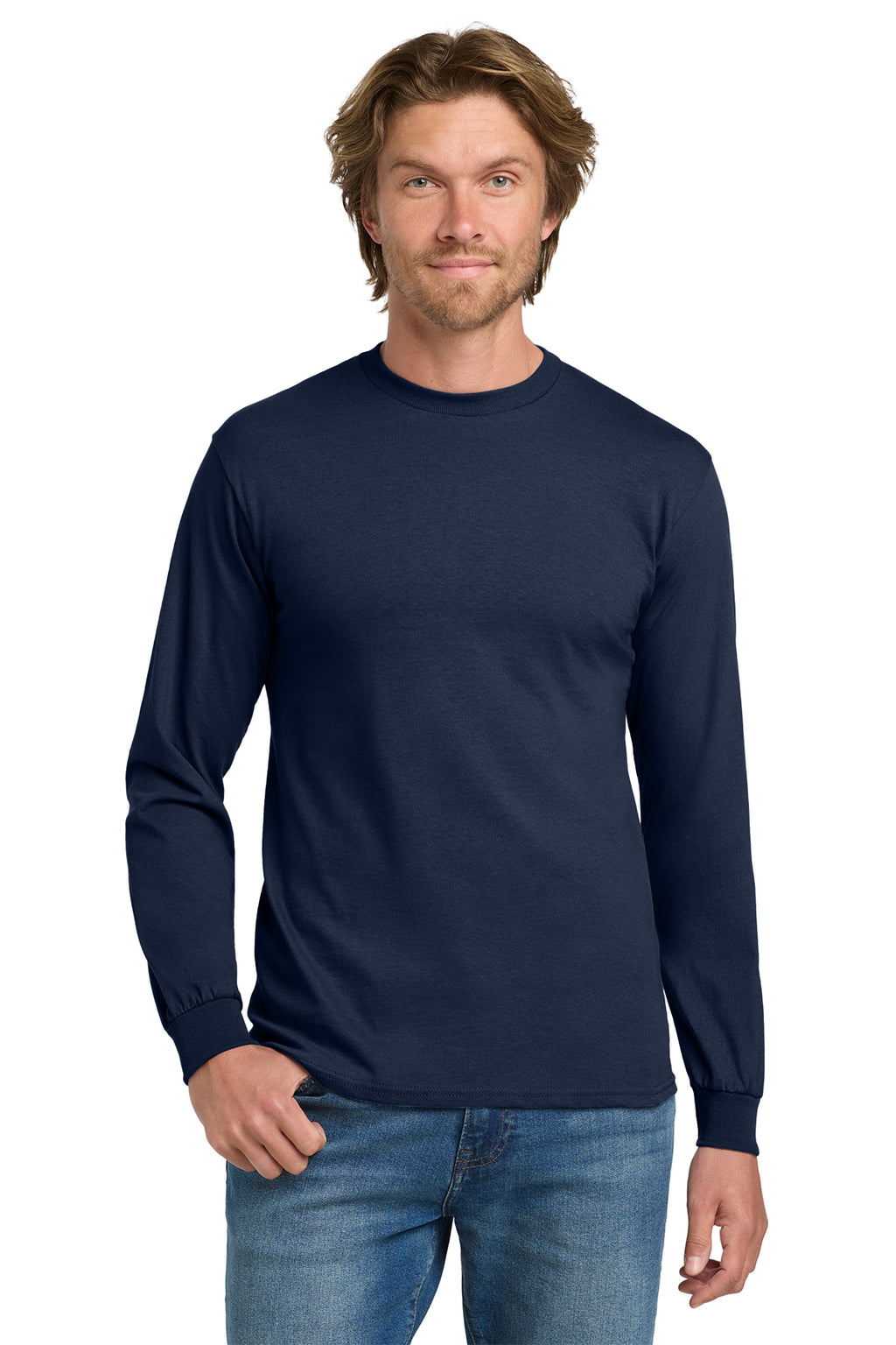 Gildan® Heavy Cotton™ 100% Cotton Long Sleeve T-Shirt