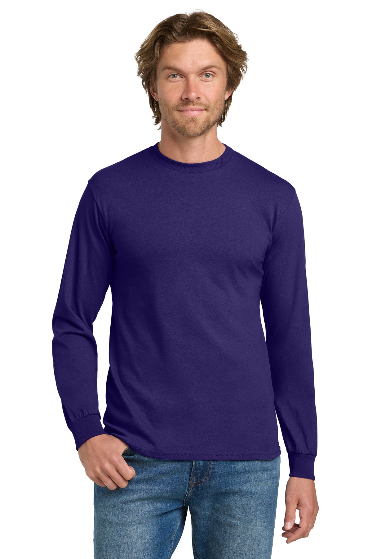 Gildan® Heavy Cotton™ 100% Cotton Long Sleeve T-Shirt