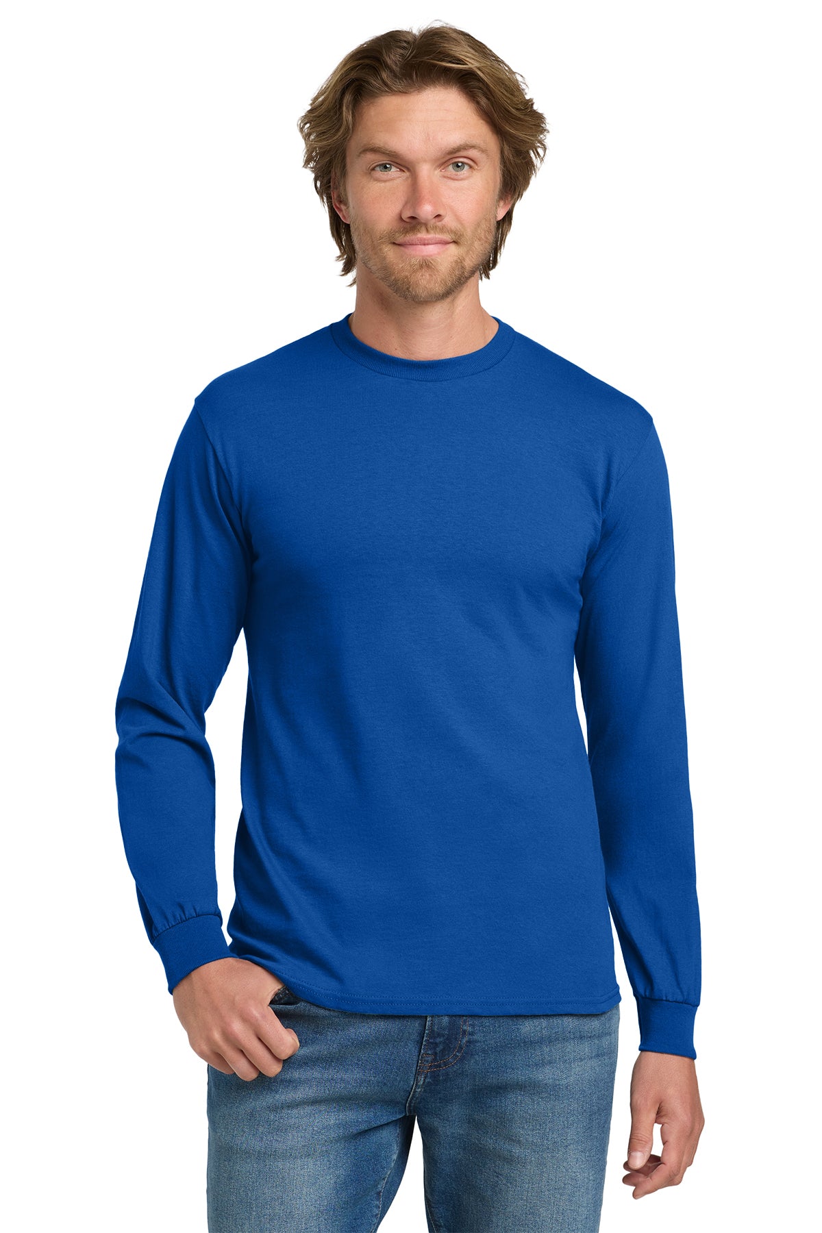 Gildan® Heavy Cotton™ 100% Cotton Long Sleeve T-Shirt