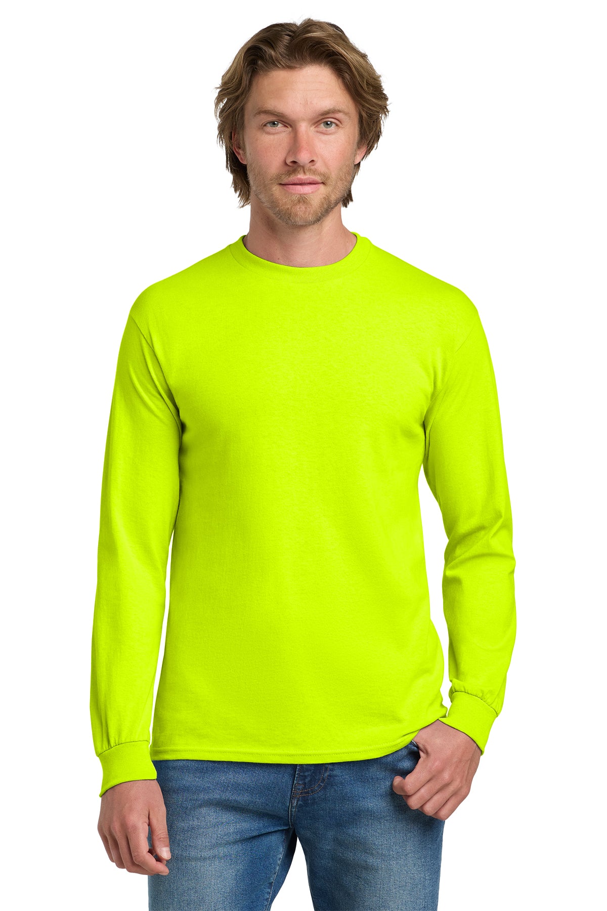 Gildan® Heavy Cotton™ 100% Cotton Long Sleeve T-Shirt