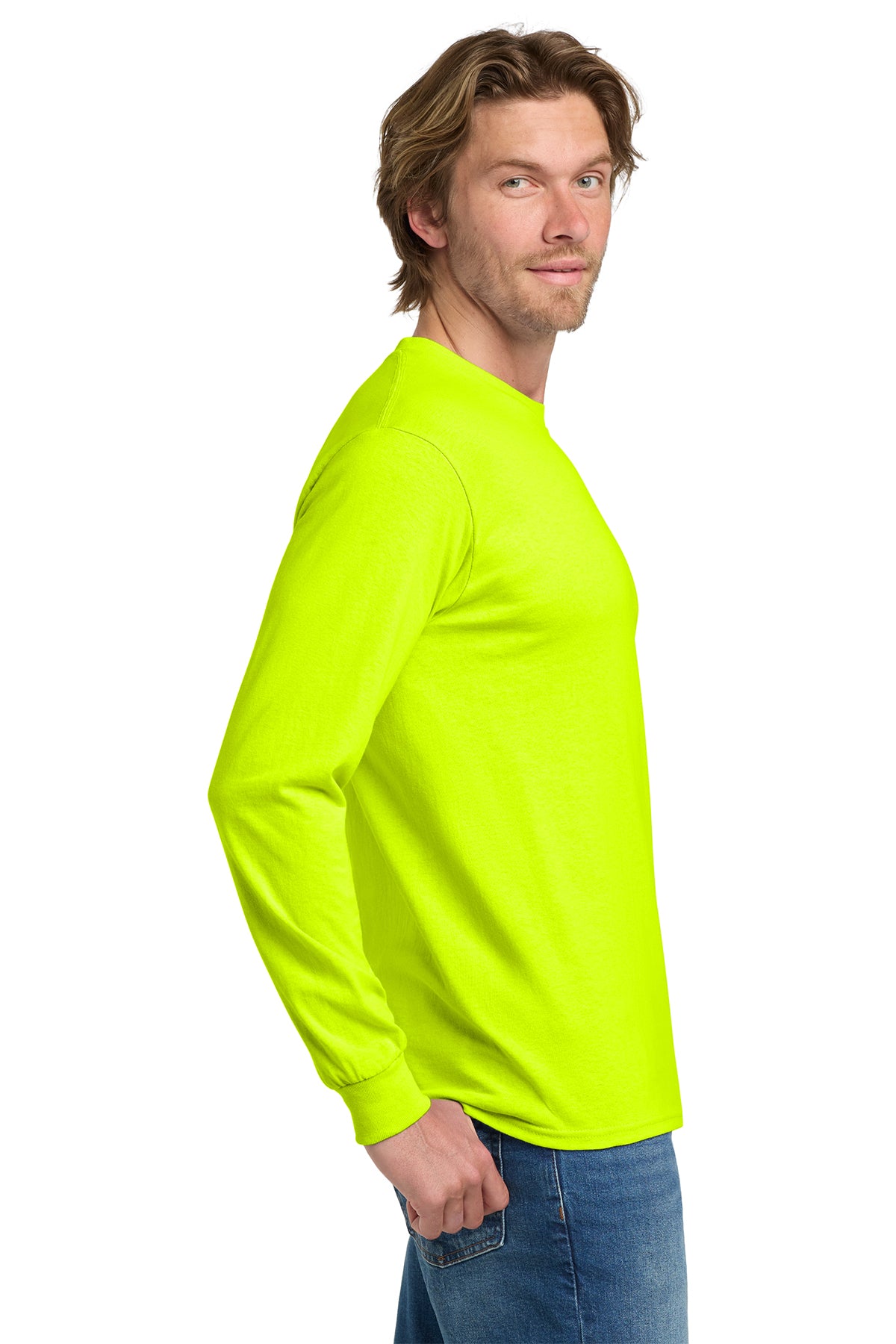 Gildan® Heavy Cotton™ 100% Cotton Long Sleeve T-Shirt