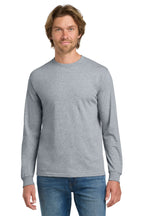 Gildan® Heavy Cotton™ 100% Cotton Long Sleeve T-Shirt