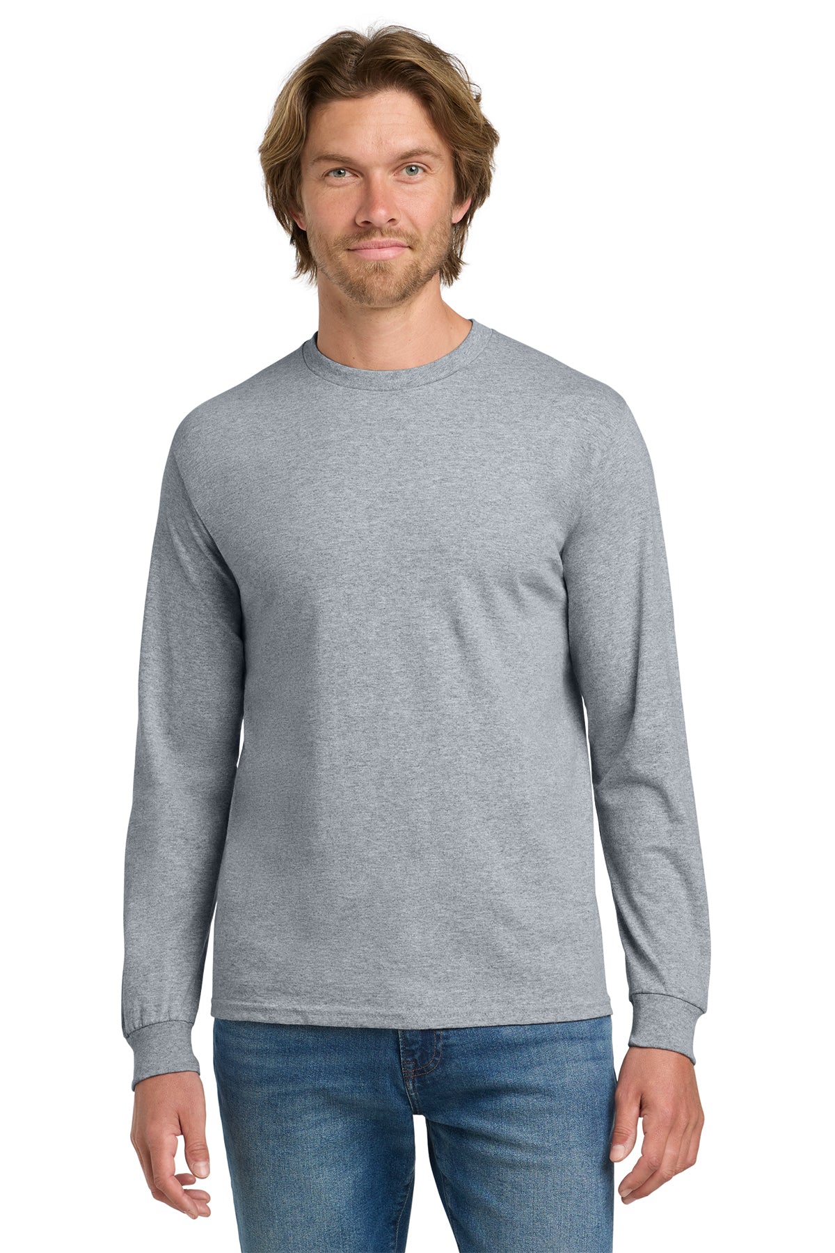 Gildan® Heavy Cotton™ 100% Cotton Long Sleeve T-Shirt