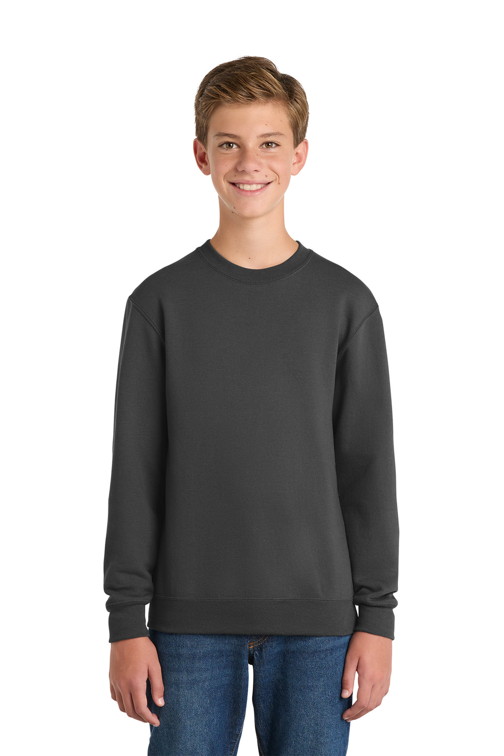 Port & Co™ Youth Core Fleece Crewneck Sweatshirt