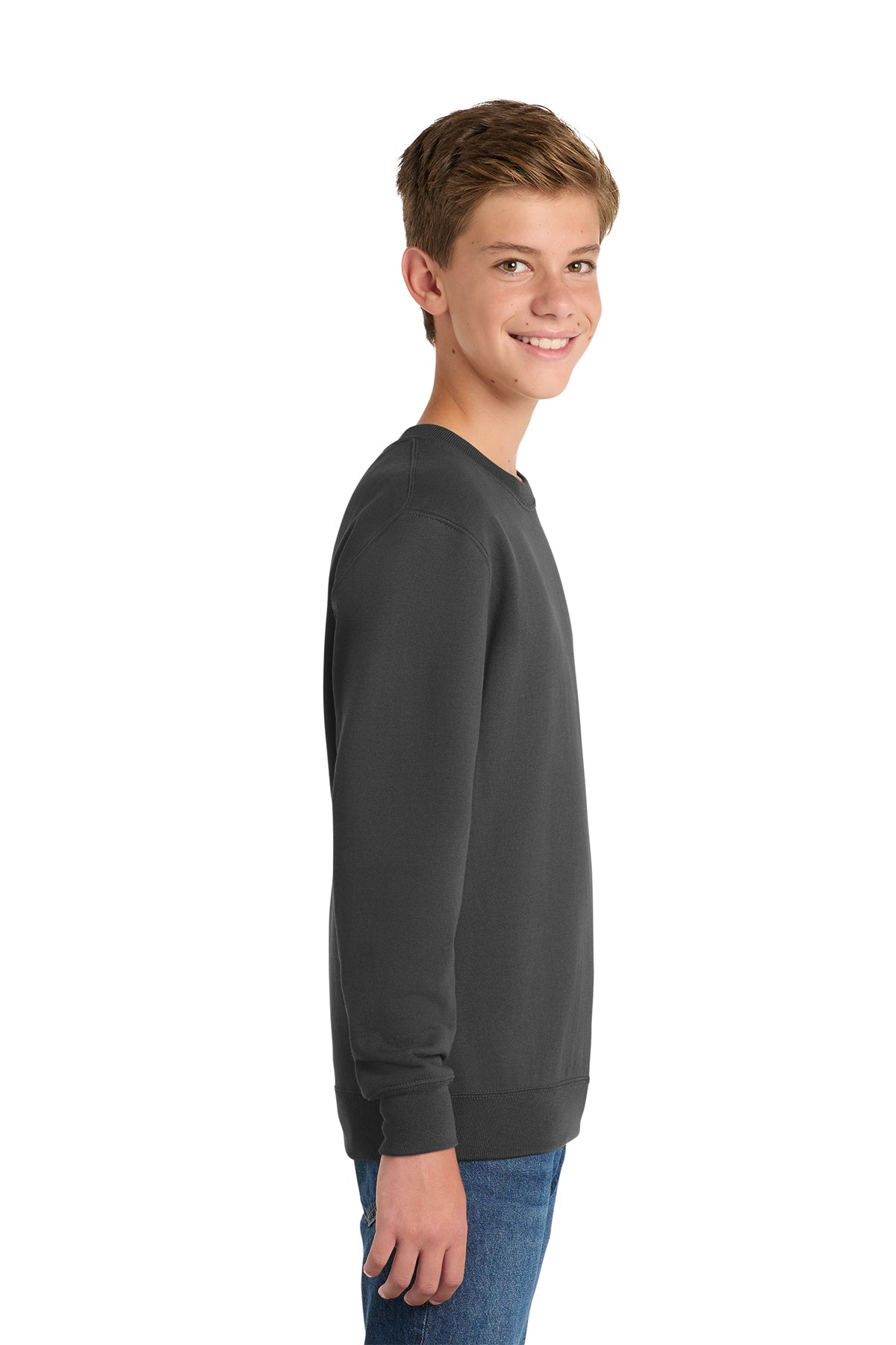 Port & Co™ Youth Core Fleece Crewneck Sweatshirt