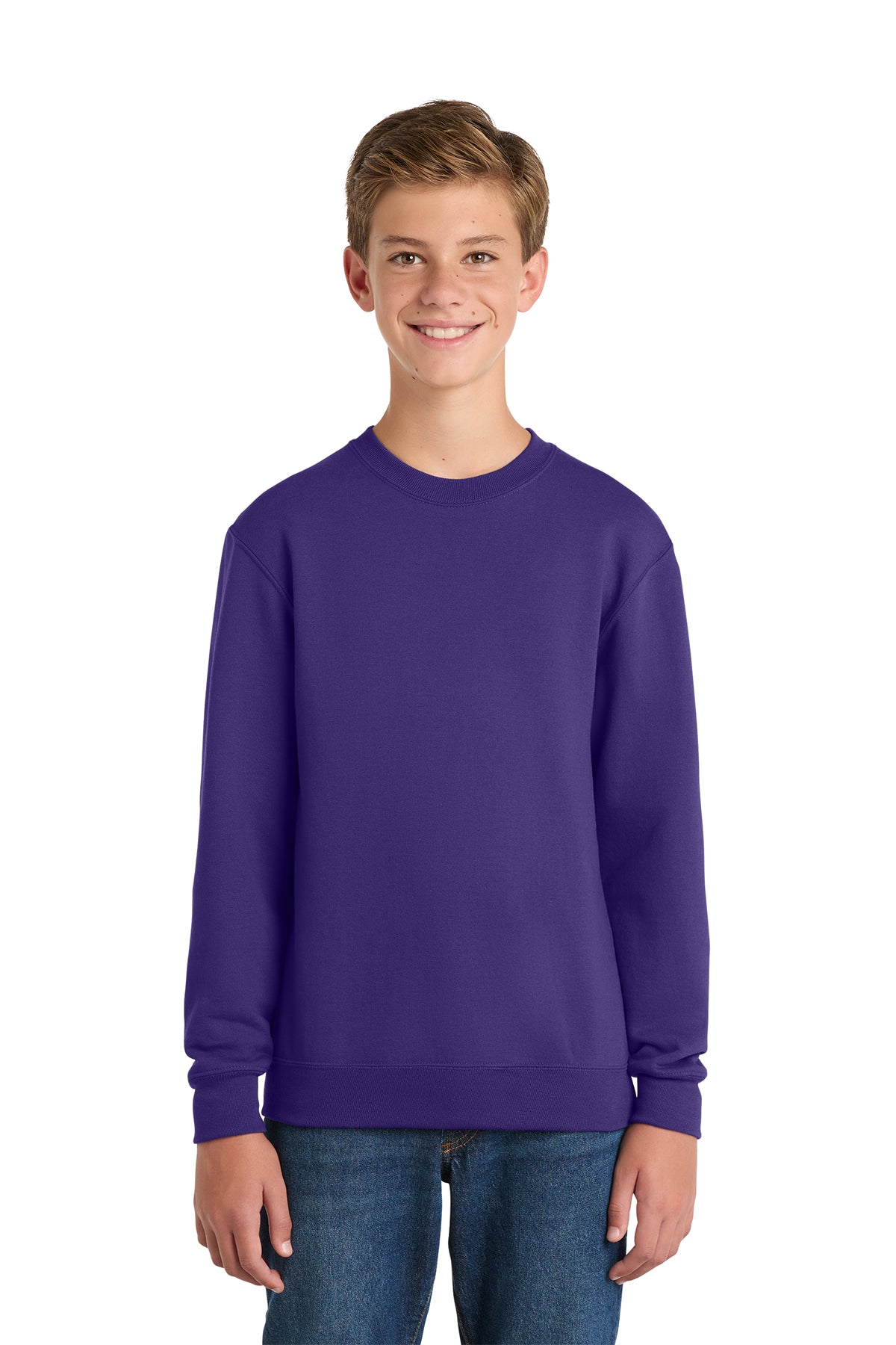 Port & Co™ Youth Core Fleece Crewneck Sweatshirt