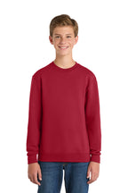 Port & Co™ Youth Core Fleece Crewneck Sweatshirt