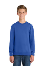 Port & Co™ Youth Core Fleece Crewneck Sweatshirt