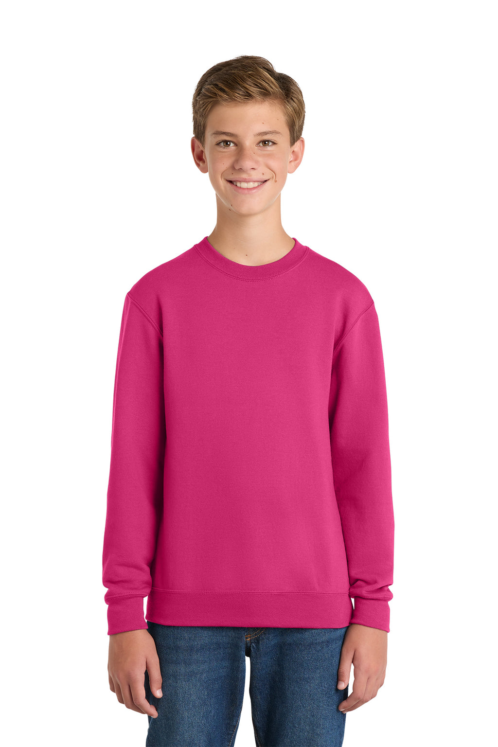 Port & Co™ Youth Core Fleece Crewneck Sweatshirt