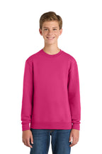 Port & Co™ Youth Core Fleece Crewneck Sweatshirt