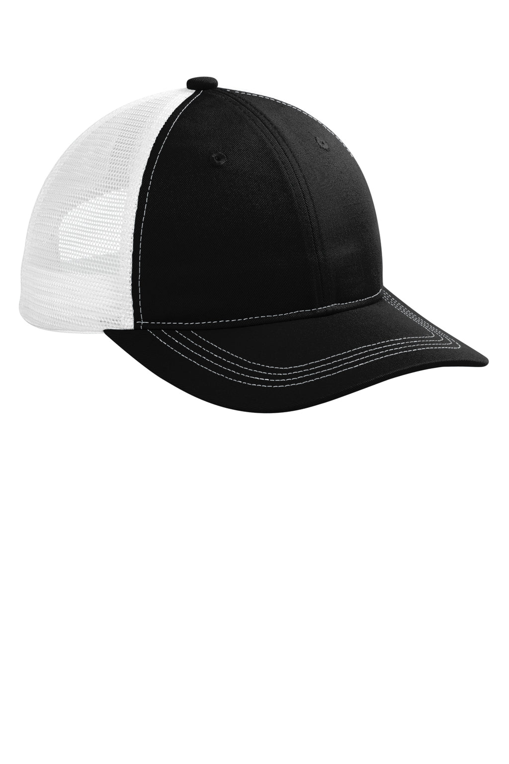 Port Authority® Unstructured Snapback Trucker Cap