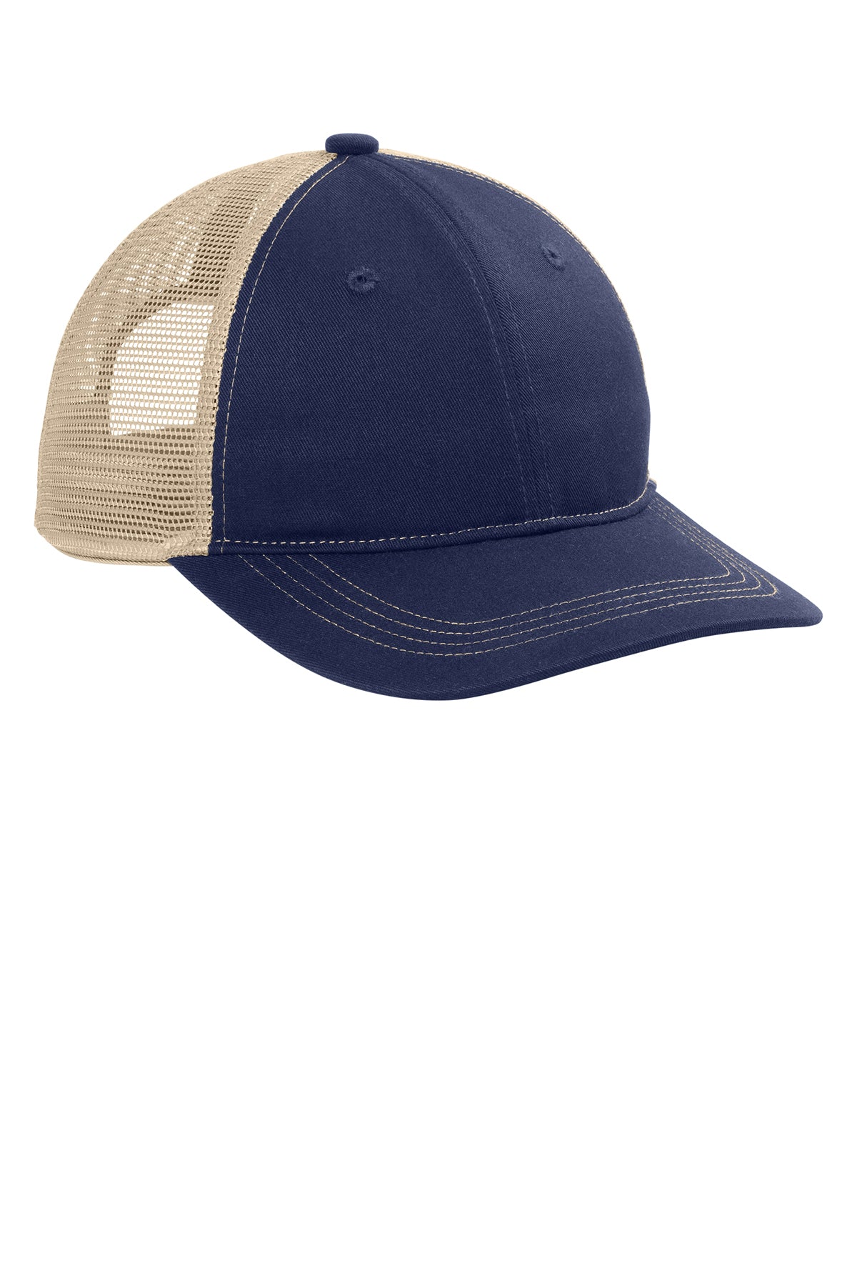 Port Authority® Unstructured Snapback Trucker Cap